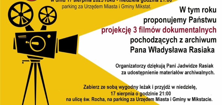 Kino letnie u Św. Rocha