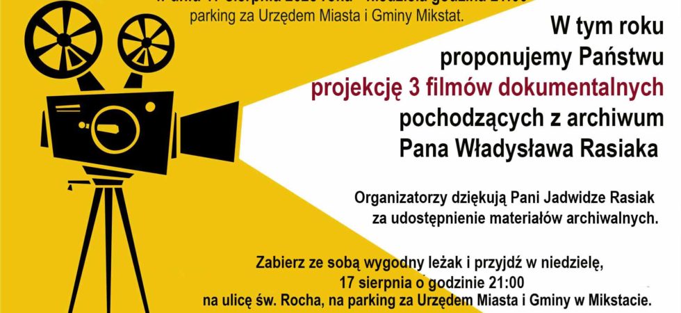 Kino letnie u Św. Rocha