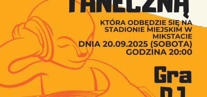 Zapraszamy na zabawę taneczną
