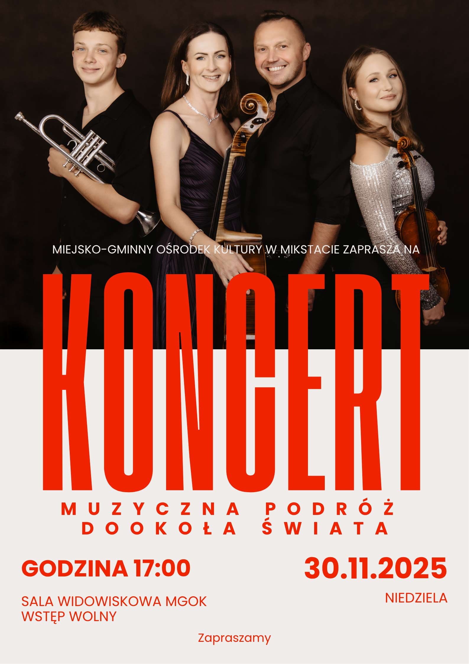 Zapraszamy na Koncert