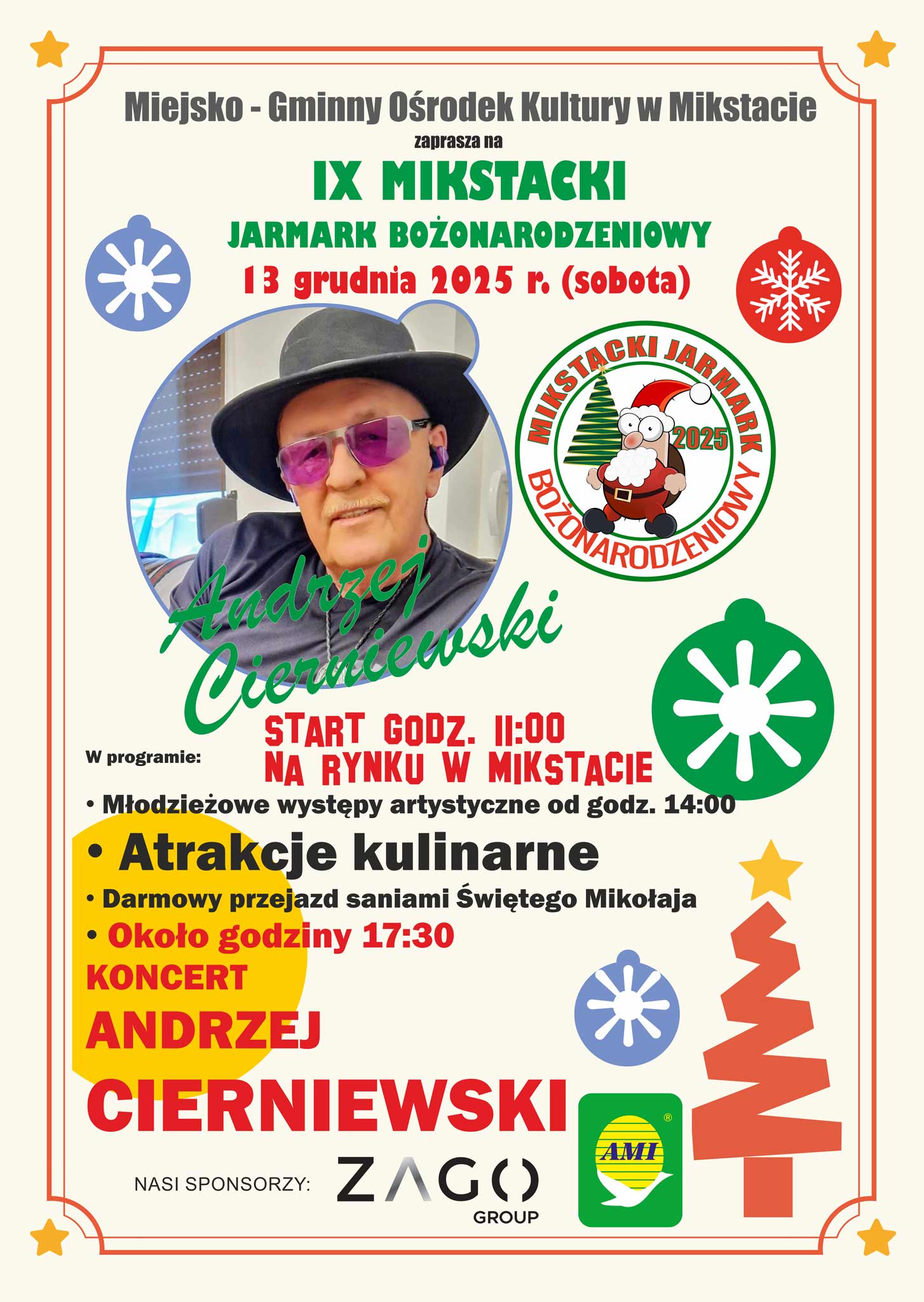 IX Jarmark Bożonarodzeniowy w Mikstacie