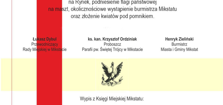 Święto Konstytucji 3 Maja