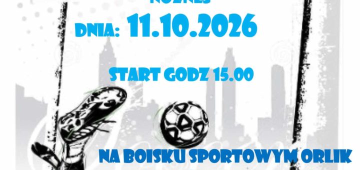 Turniej Piłki Nożnej 11.10.2026