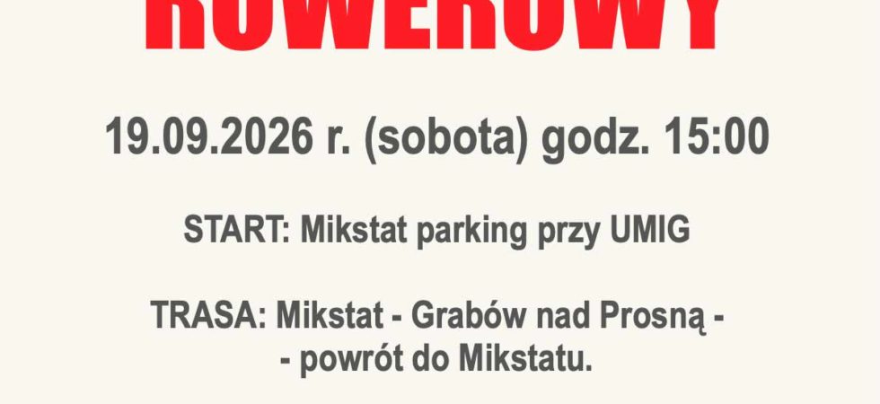 Rajd Rowerowy